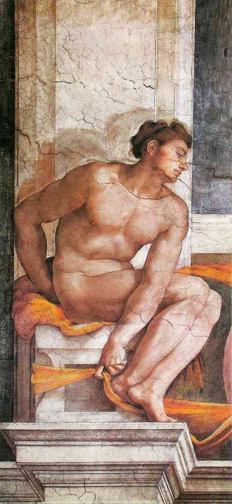 Ezekial Michelangelo A4 Photo Print