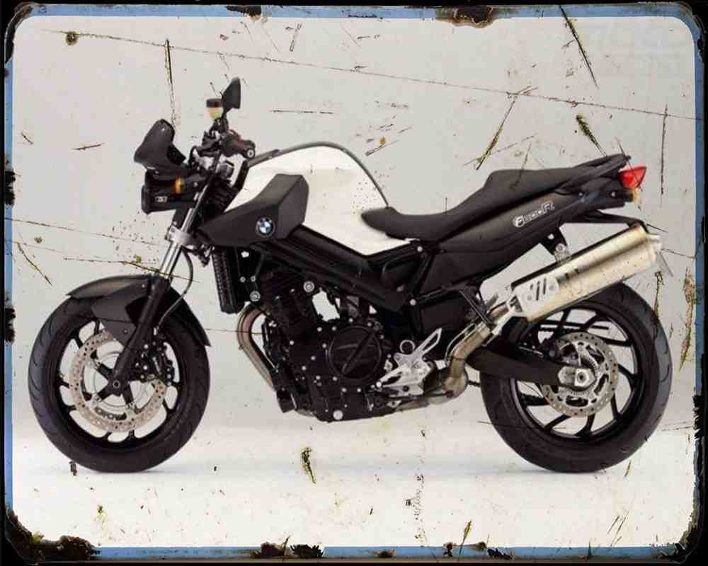 F 800 R 09 2 A4 Photo Print Motorbike Vintage Aged