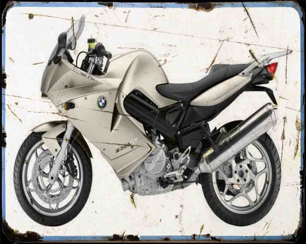 F 800 St 09 A4 Photo Print Motorbike Vintage Aged