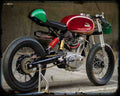 F3 Radical 3 A4 Photo Print Motorbike Vintage Aged
