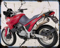 F650 95 1 A4 Photo Print Motorbike Vintage Aged