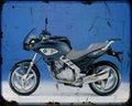 F650Cs 04 A4 Photo Print Motorbike Vintage Aged