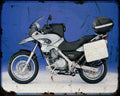 F650Gs 06 A4 Photo Print Motorbike Vintage Aged