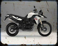 F800Gs 13 1 A4 Photo Print Motorbike Vintage Aged