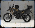 F800Gs 13 A4 Photo Print Motorbike Vintage Aged