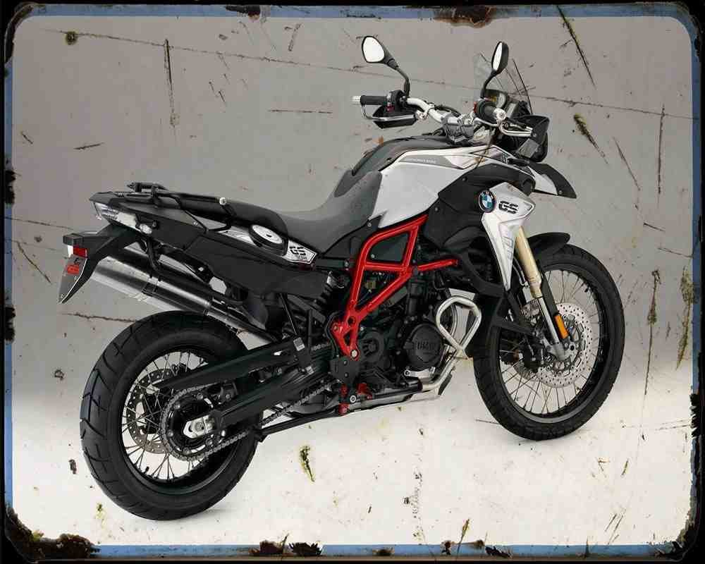 F800Gs 16 2 A4 Photo Print Motorbike Vintage Aged (2)