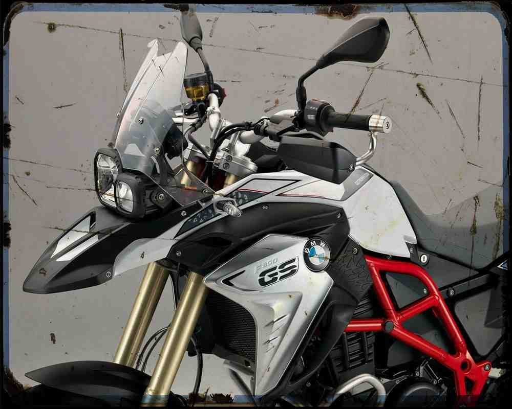F800Gs 16 5 A4 Photo Print Motorbike Vintage Aged