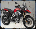 F800Gs Adventure 16 2 A4 Photo Print Motorbike Vintage Aged