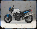 F800R 13 1 A4 Photo Print Motorbike Vintage Aged