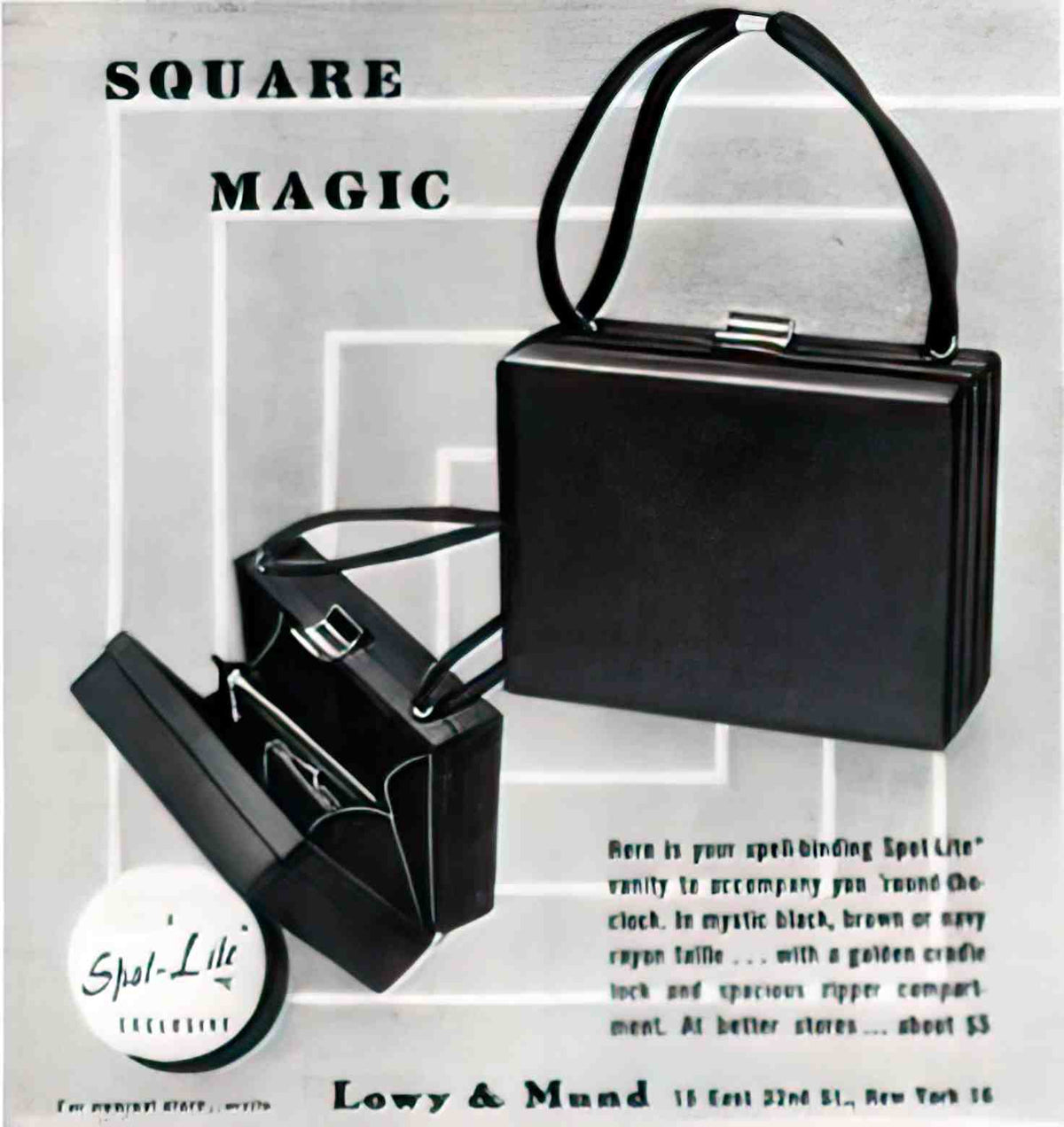 FAHB1019, Spot Lite Bag, 19 Advert A4 Photo Print