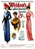 FAMG1021, Weldons Ladies Jo Advert A4 Photo Print