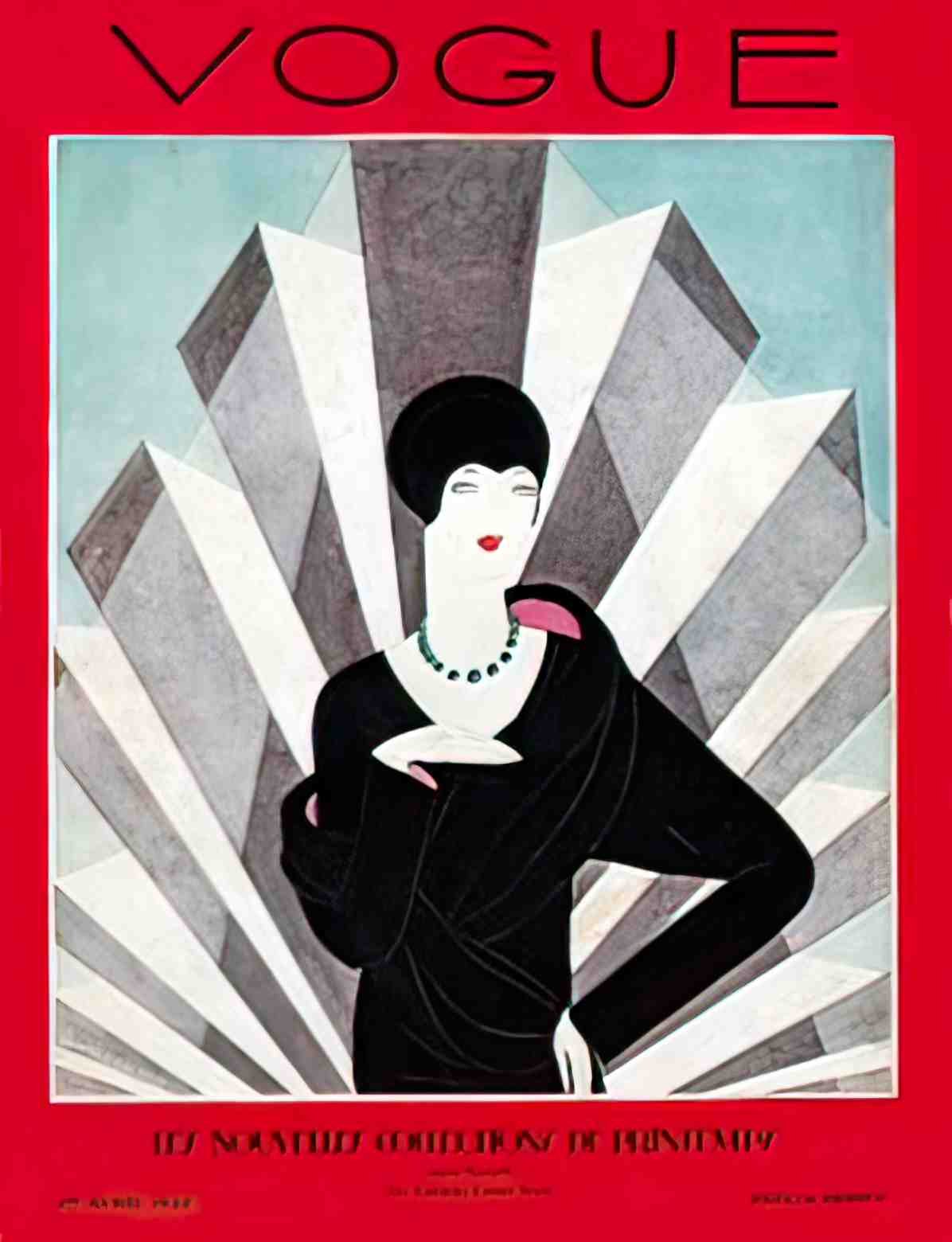 FAMG1031, Vogue, April 1927 Advert A4 Photo Print