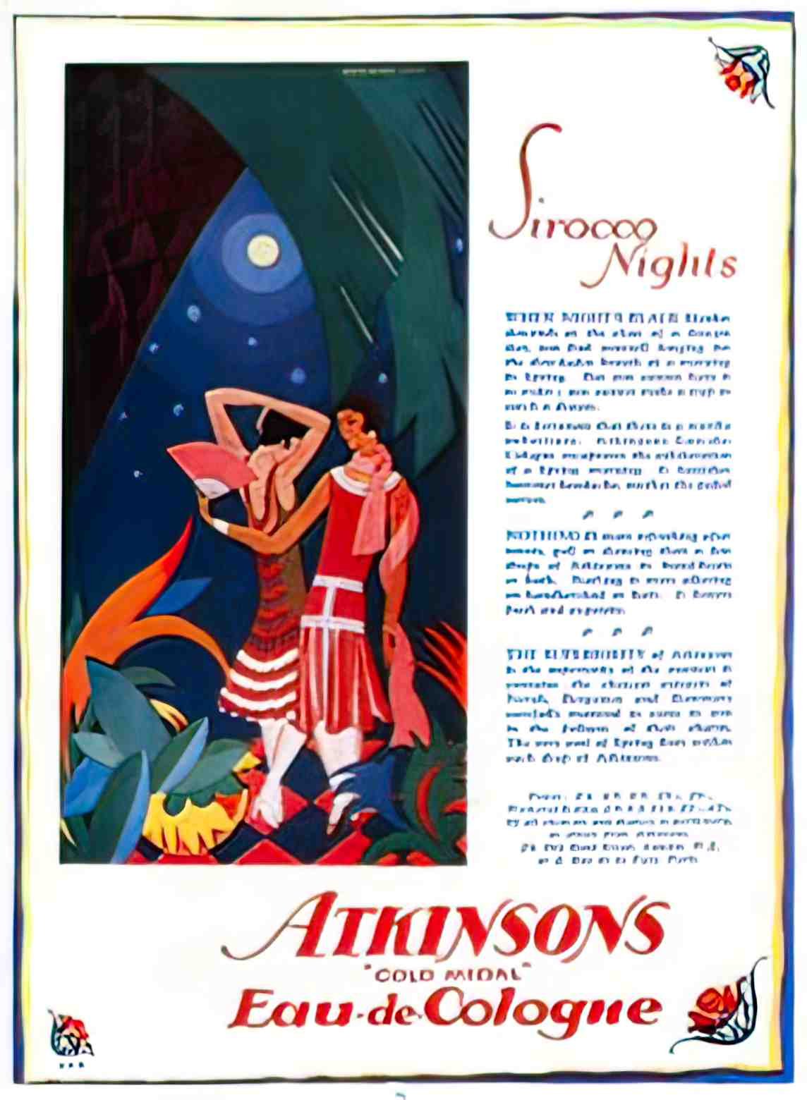 FAPF1016, Sirocco Nights, E Advert A4 Photo Print