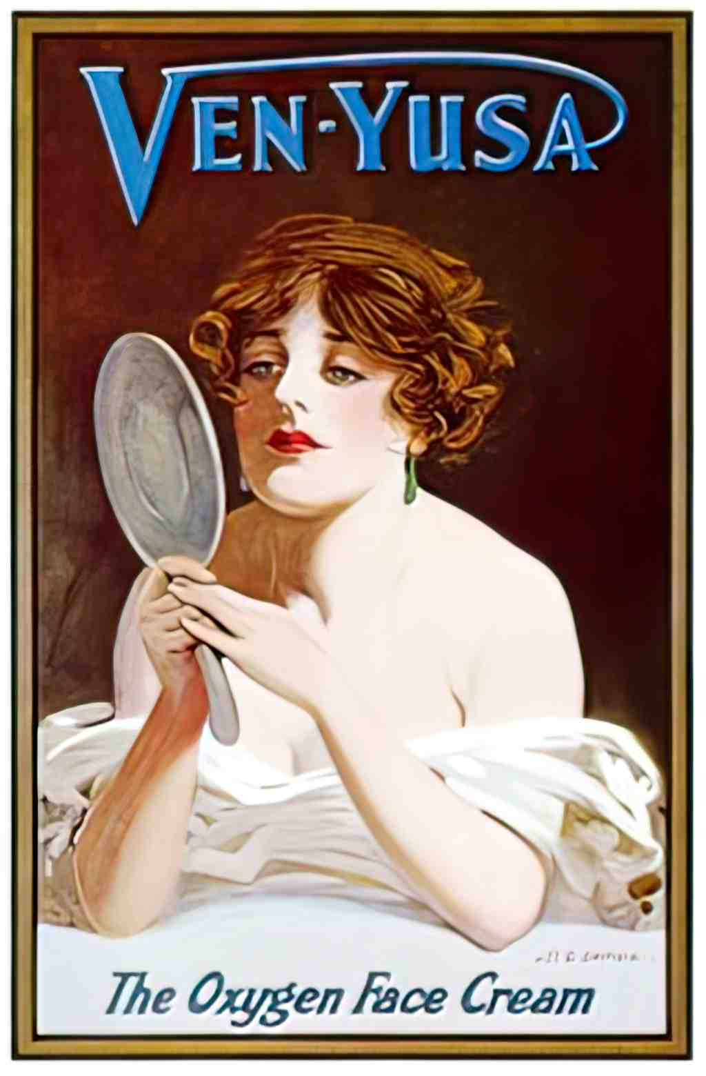 FAPF1024, Ven Yusa Oxygen F Advert A4 Photo Print