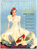FASH1007, Swing Plait Lotus Advert A4 Photo Print