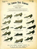 FASH1010, The London Shoe C Advert A4 Photo Print