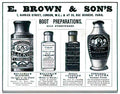 FASH1019L, E Brown Shoe Pol Advert A4 Photo Print