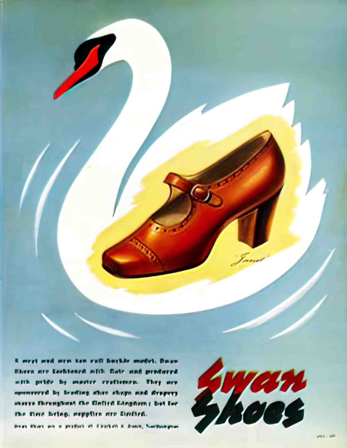 FASH1021L, Swan Records, 19 Advert A4 Photo Print