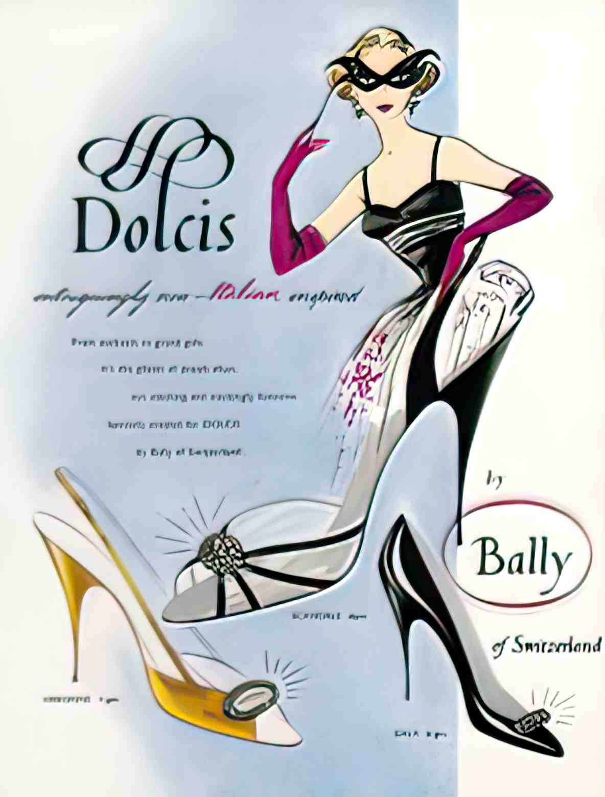 FASH1023L, Dolcis Shoes, By Advert A4 Photo Print