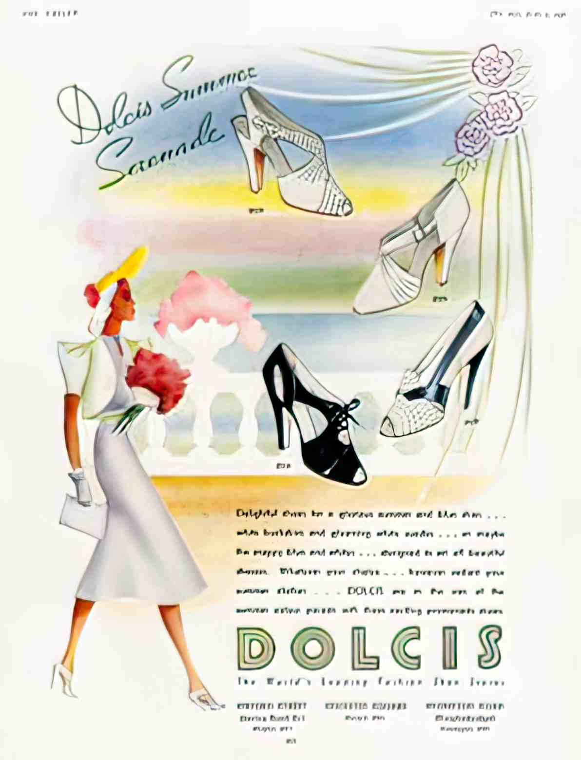 FASH1025L, Dolcis Summer Se Advert A4 Photo Print
