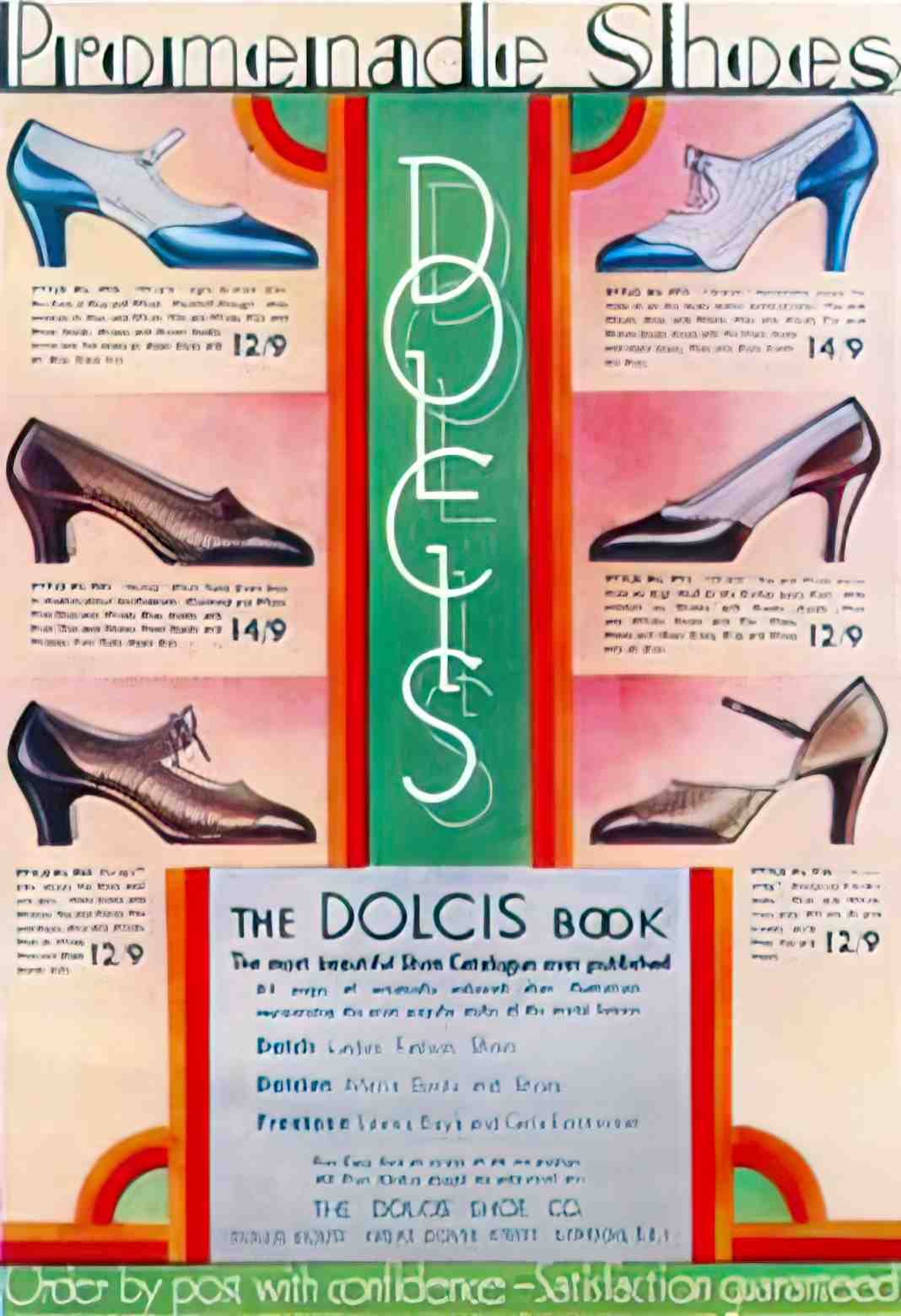 FASH1026L, Dolcis Promenade Advert A4 Photo Print