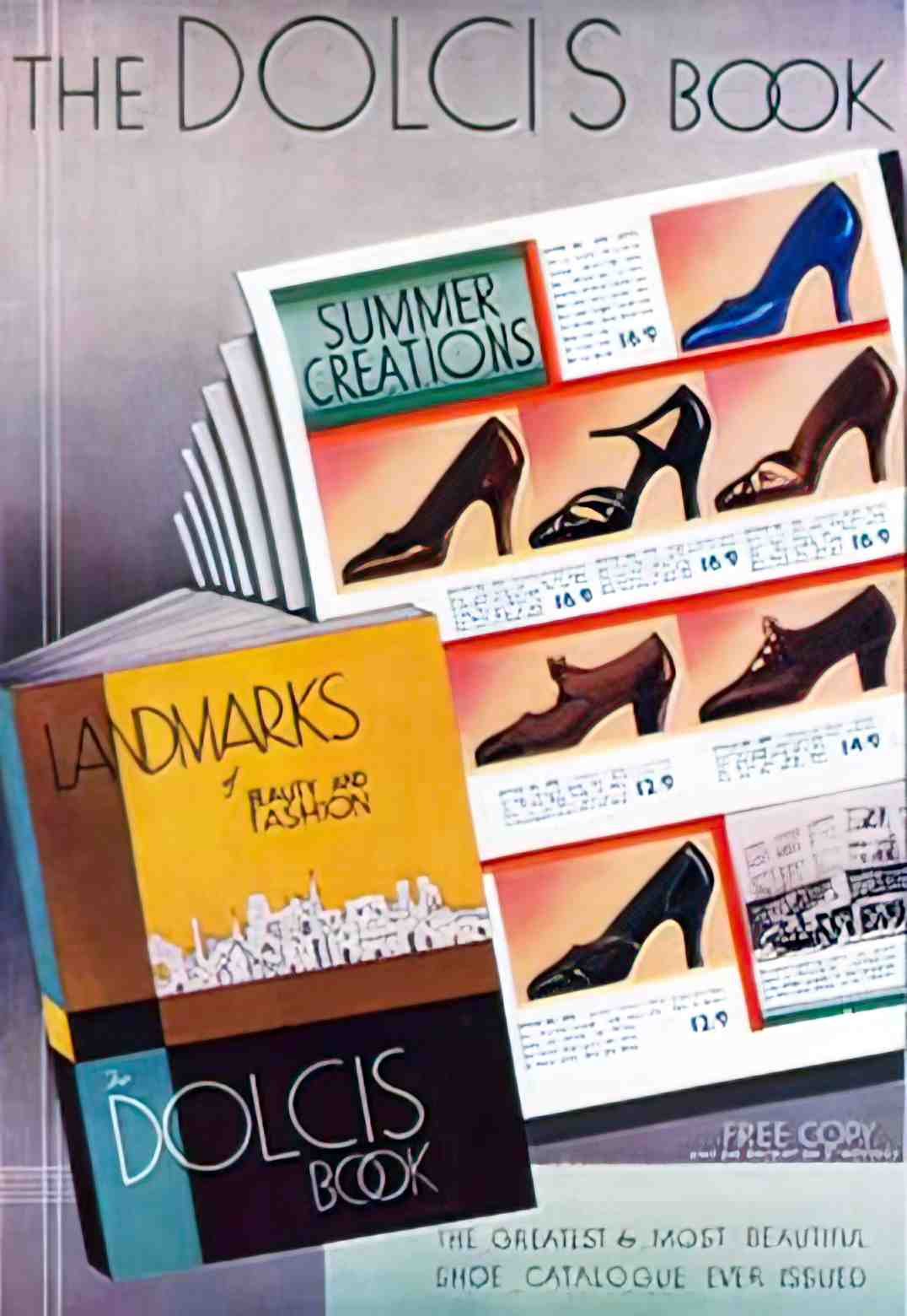 FASH1027L, The Dolcis Book  Advert A4 Photo Print