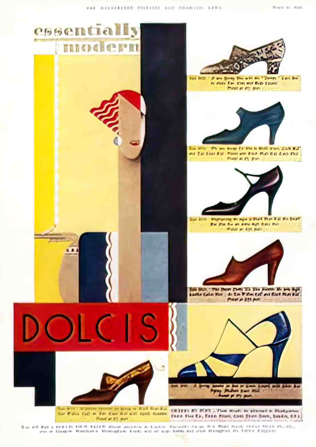 FASH1030L, Dolcis Shoes, Es Advert A4 Photo Print