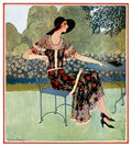FAWC1023, Summer Frock  Advert A4 Photo Print
