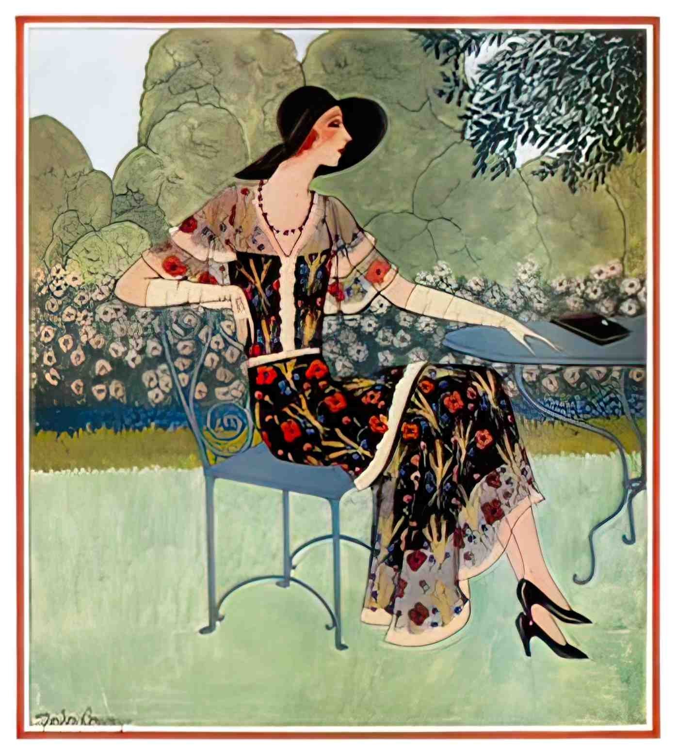 FAWC1023, Summer Frock  Advert A4 Photo Print