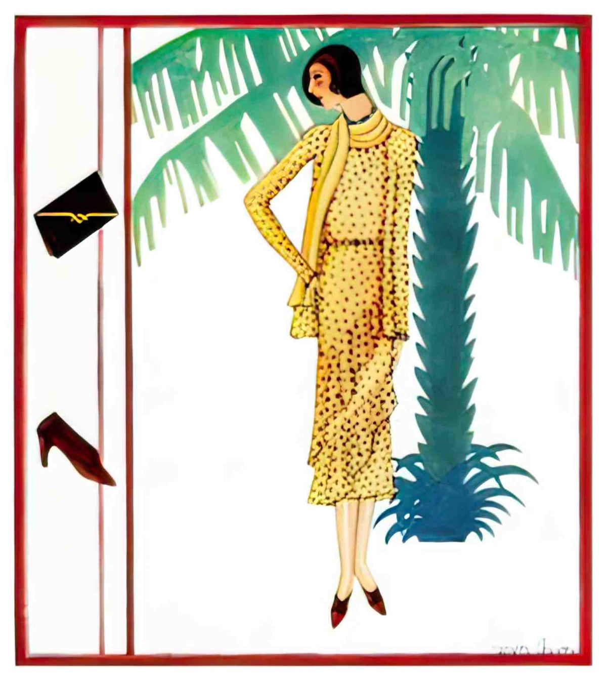 FAWC1024, Spring Ensemble  Advert A4 Photo Print