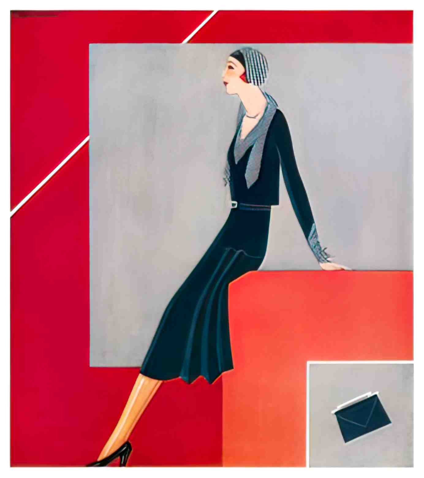 FAWC1025, Morning Frock  Advert A4 Photo Print