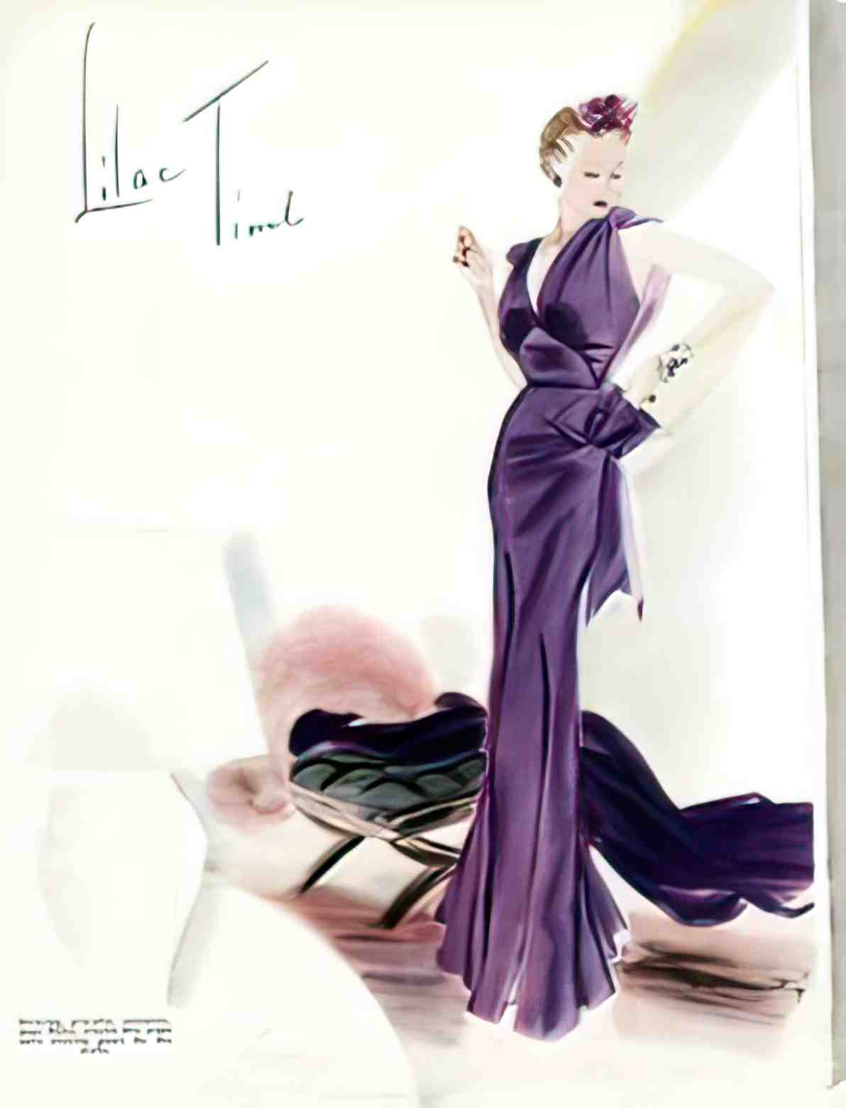 FAWC1030, Lilac Time  Advert A4 Photo Print