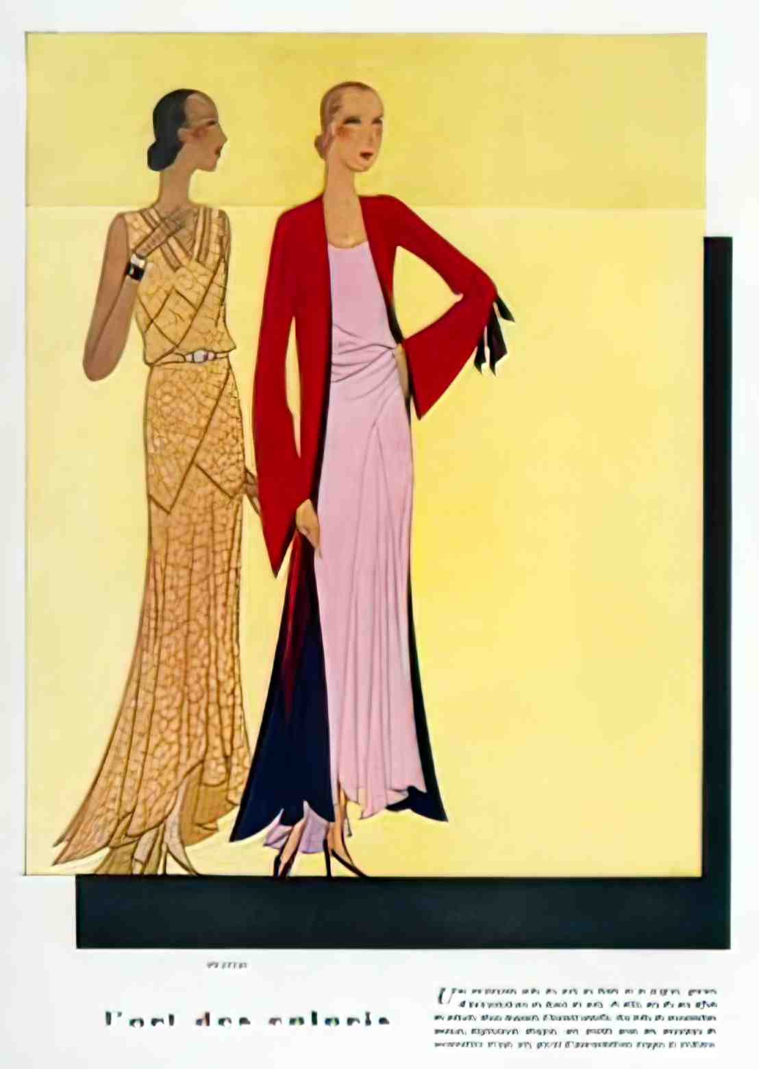 FAWC1035, L'art Des Coloris Advert A4 Photo Print