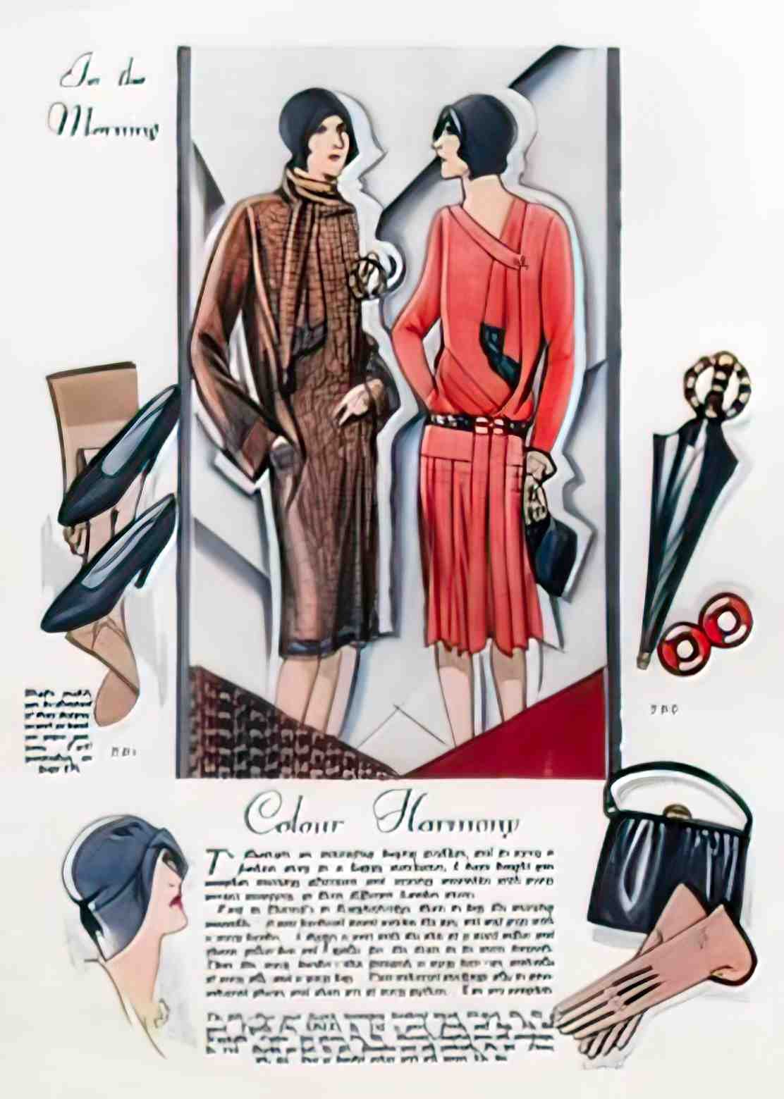 FAWC1050, Morning Accessori Advert A4 Photo Print