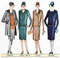FAWC1057, Paris Fashions, 1 Advert A4 Photo Print