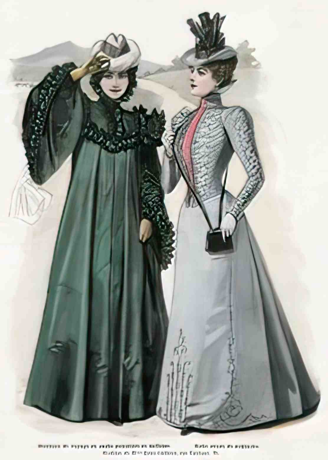 FAWC1064, Ladies Fashions,  Advert A4 Photo Print