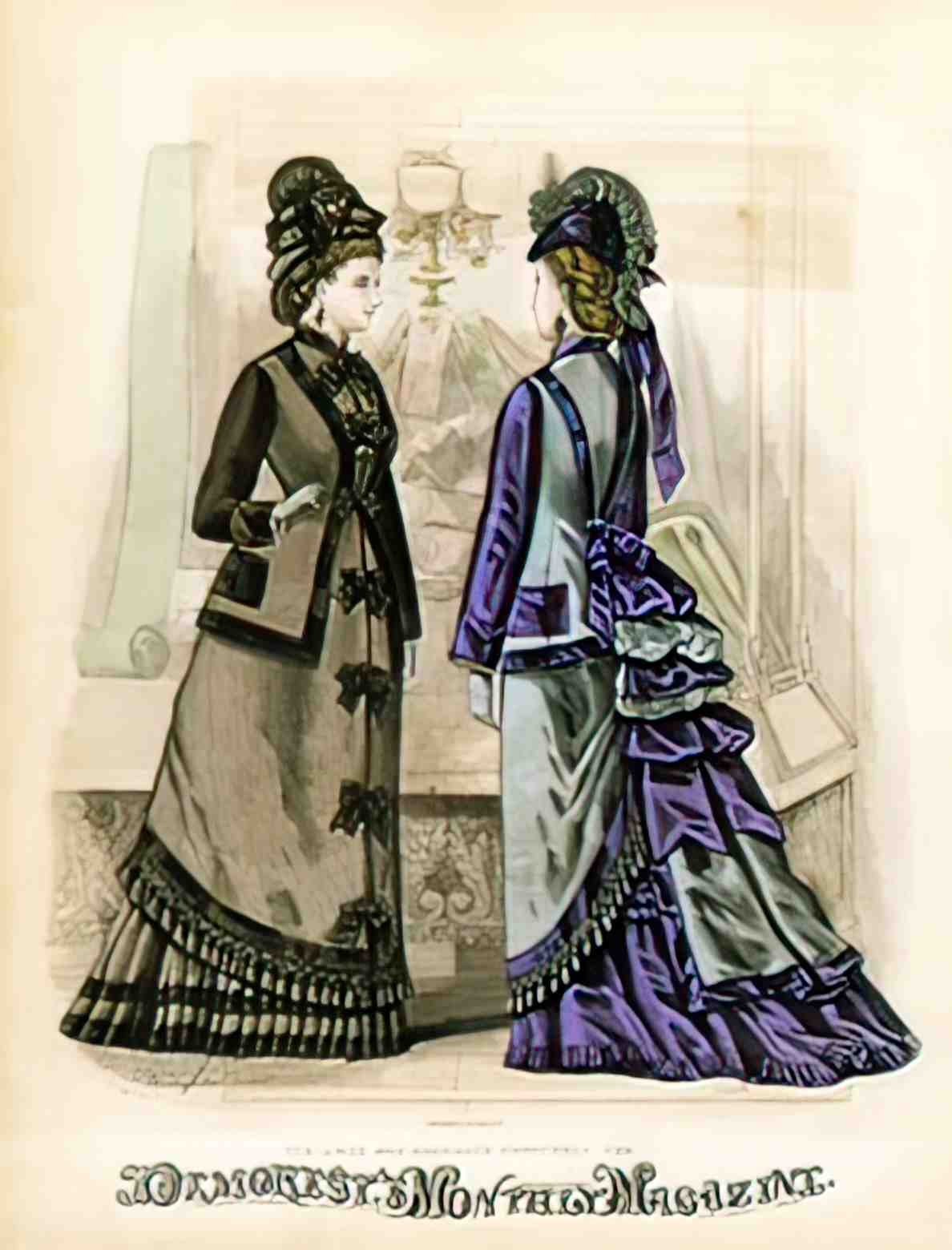 FAWC1071, Demorests, March, Advert A4 Photo Print