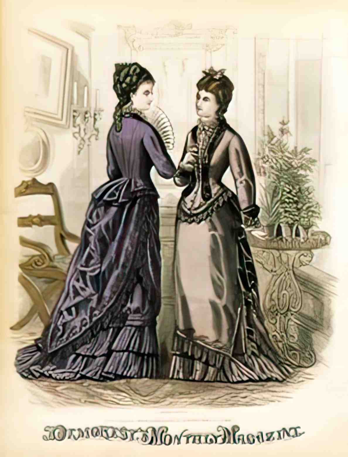 FAWC1072, Demorests, April, Advert A4 Photo Print