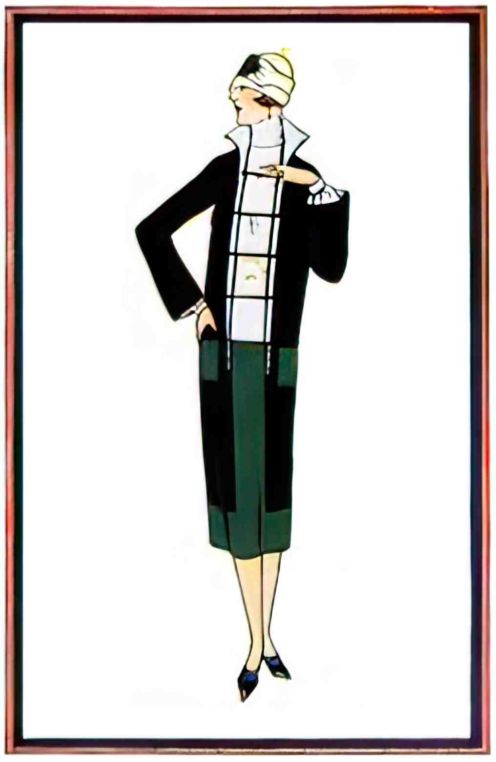 FAWC1079, Jean Magnin, 1925 Advert A4 Photo Print