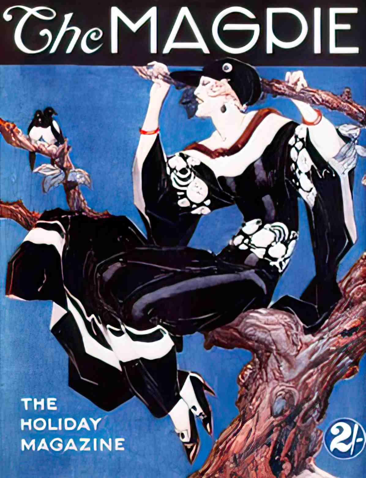 FAWC1085, The Magpie, 1923  Advert A4 Photo Print