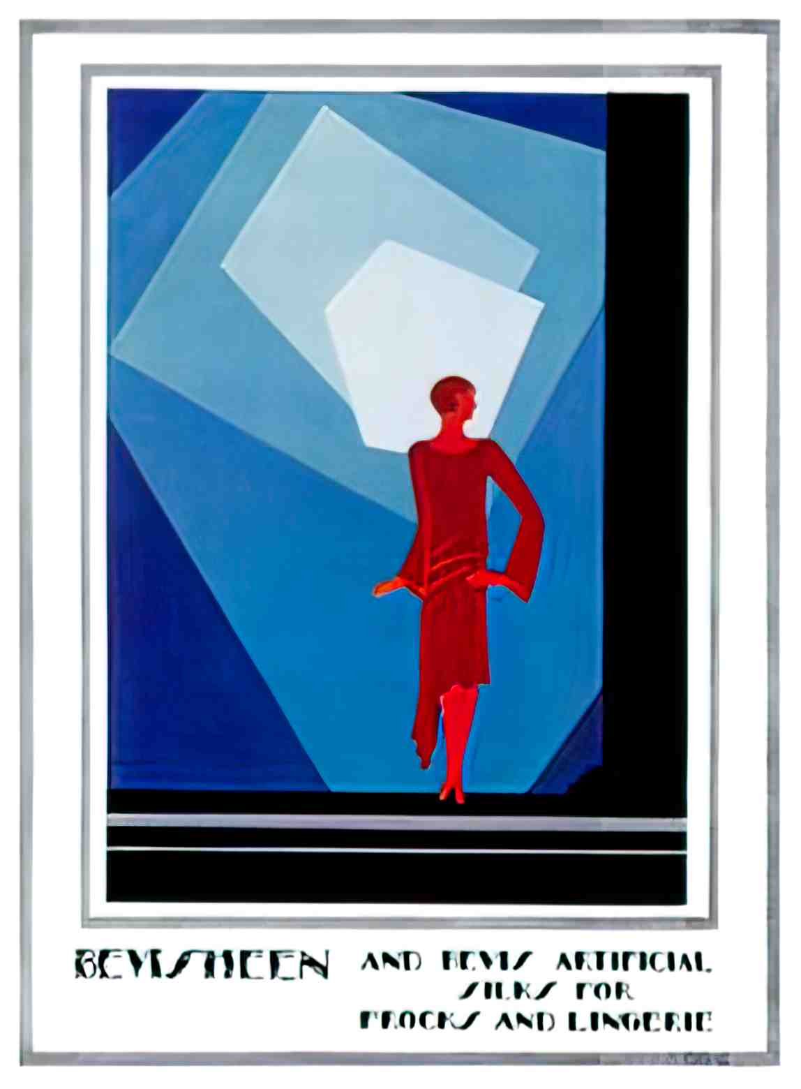 FAWC1100, Bevis Sheen Silk, Advert A4 Photo Print