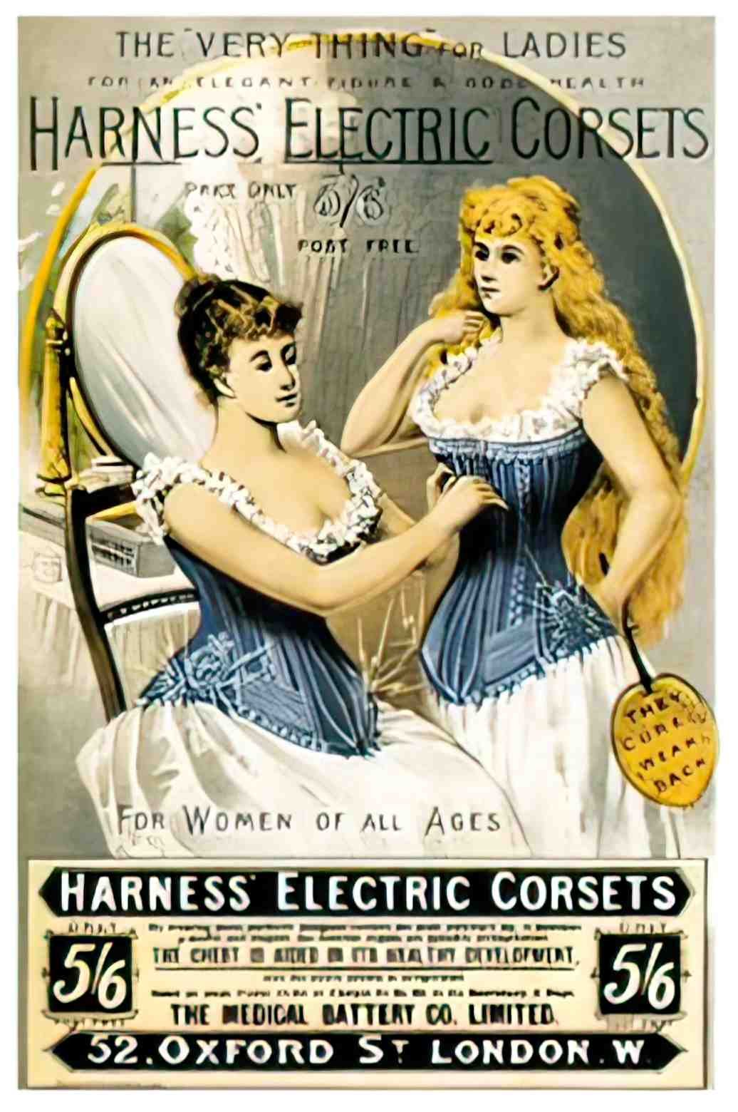 FAWU1017, Harness Electric  Advert A4 Photo Print