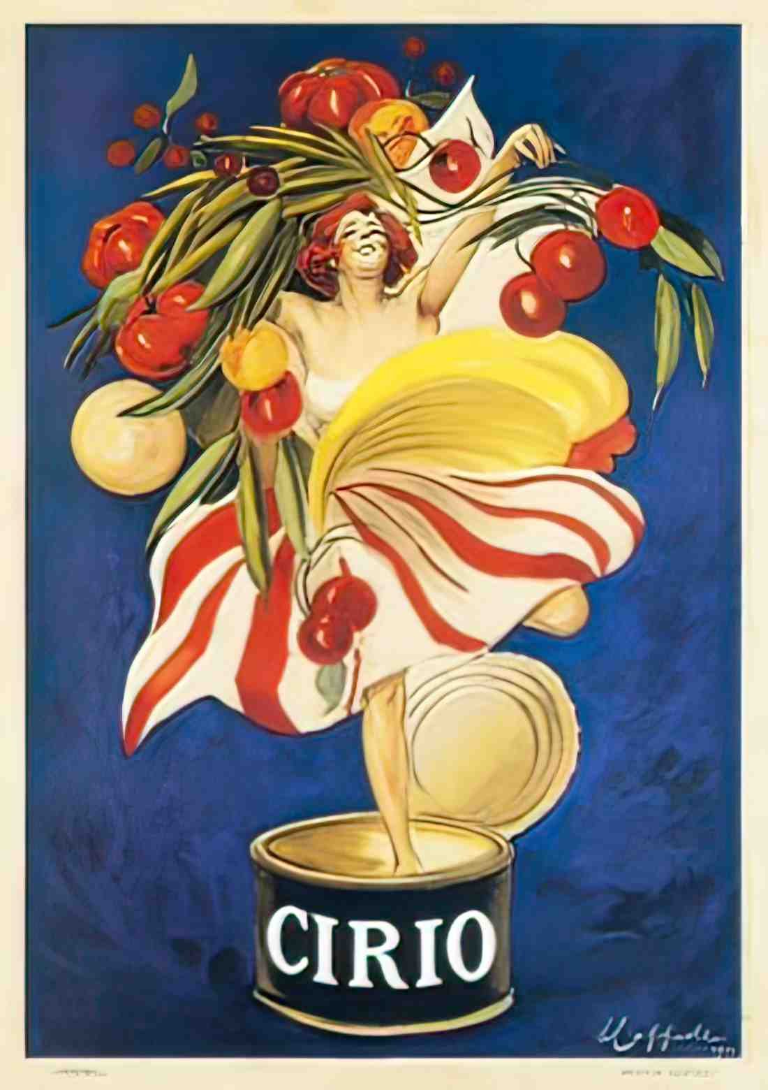 FDFS1012, Cirio, 1921  Advert A4 Photo Print