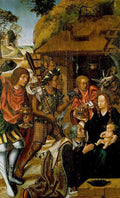 FERNANDES Vasco Adoration Of The Magi Art A4 Photo Print UK
