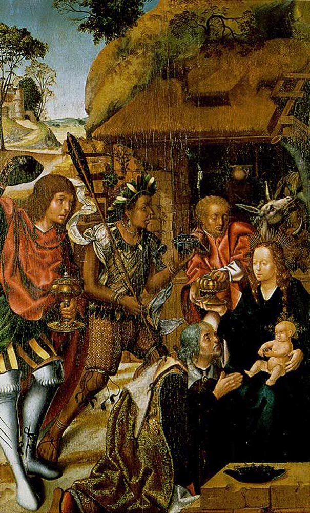 FERNANDES Vasco Adoration Of The Magi Art A4 Photo Print UK