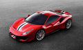 FERRARI 488 Pista 6247 4 Car A4 Photo Print