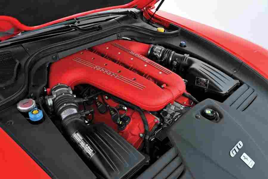 FERRARI 599 GTO 6393 17 Car A4 Photo Print
