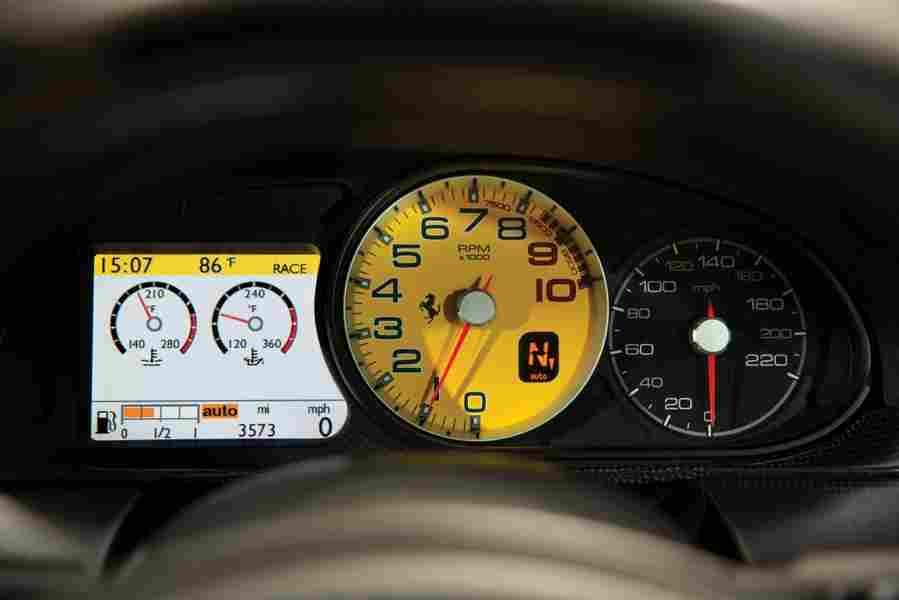 FERRARI 599 GTO 6393 22 Car A4 Photo Print