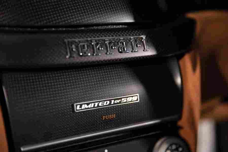 FERRARI 599 GTO 6393 33 Car A4 Photo Print
