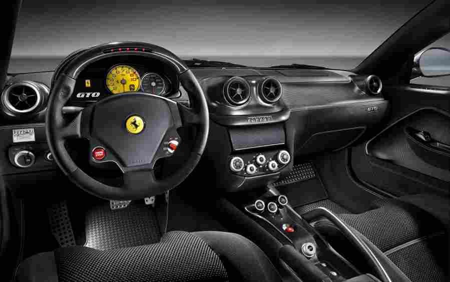 FERRARI 599 GTO 6393 5 Car A4 Photo Print